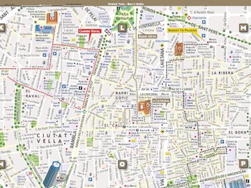Streetsmart Barcelona Map by Vandam: 42 [KSIĄŻKA]
