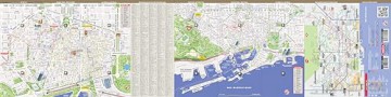 Streetsmart Barcelona Map by Vandam: 42 [KSIĄŻKA]