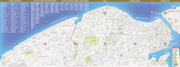 StreetSmart Havana Map by VanDam - City Street Map of Havana - Laminated folding pocket size city travel map [KSIĄŻKA]