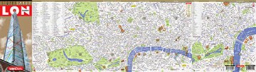 StreetSmart London Map by VanDam - City Street Map of London, England - Laminated folding pocket size city travel and Tube map with all museums, attractions, hotels and sights; 2018 Edition [KSIĄŻKA]
