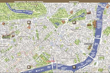 StreetSmart London Map by VanDam - City Street Map of London, England - Laminated folding pocket size city travel and Tube map with all museums, attractions, hotels and sights; 2018 Edition [KSIĄŻKA]