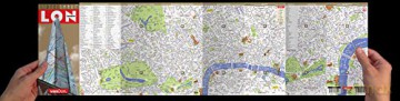 StreetSmart London Map by VanDam - City Street Map of London, England - Laminated folding pocket size city travel and Tube map with all museums, attractions, hotels and sights; 2018 Edition [KSIĄŻKA]