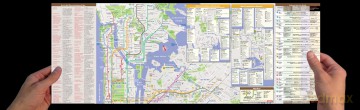 Streetsmart NYC Transit Map by Vandam: Transit Edition: 6 [KSIĄŻKA]
