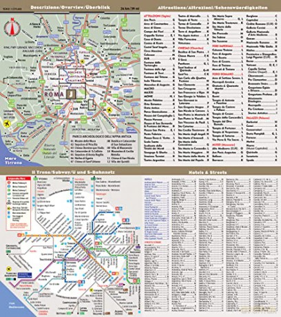 Streetsmart Rome Map by VanDam [KSIĄŻKA]