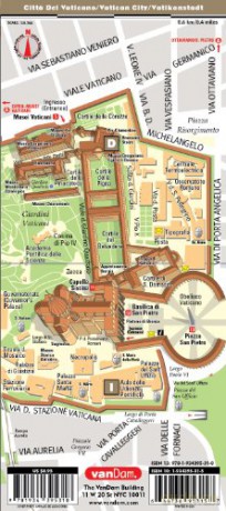 Streetsmart Rome Map by VanDam [KSIĄŻKA]