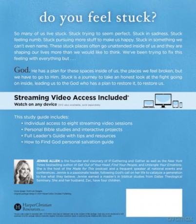 Stuck Bible Study Guide plus Streaming Video: The Places We Get Stuck and the God Who Sets Us Free [KSIĄŻKA]