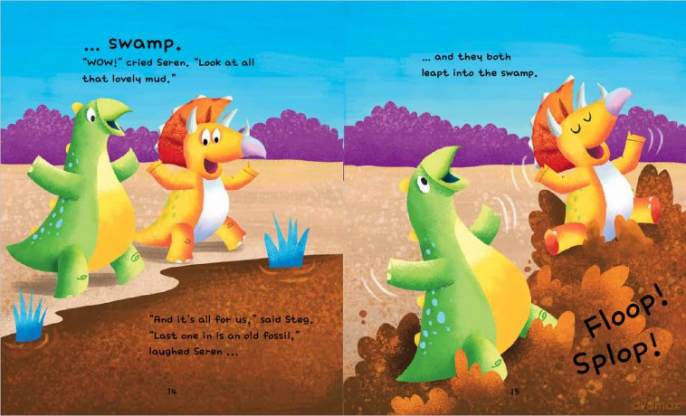 Stuck in the Mud: A Dinosaur Story about Listening [KSIĄŻKA]