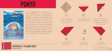 Studio Ghibli Origami: Create Totoro, Ponyo, Jiji, and more! [KSIĄŻKA]