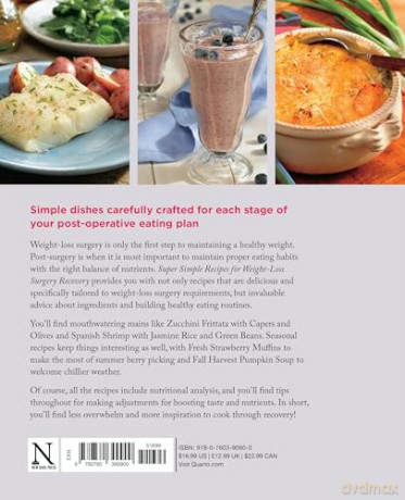 Super Simple Recipes for Weight-Loss Surgery Recovery: Easy, Delicious Recipes to Support Health [KSIĄŻKA]