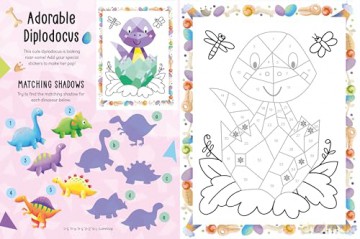 Supercute Shiny Sticker Art [KSIĄŻKA]