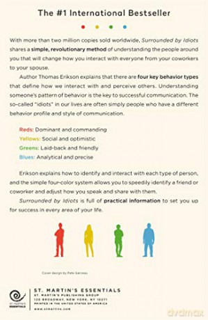 Surrounded by Idiots: The Four Types of Human Behavior and How to Effectively Communicate with Each in Business [KSIĄŻKA]