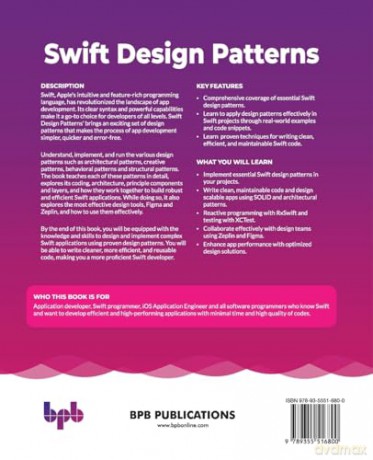 Swift Design Patterns: Reusable solutions for Swift development with practical examples [KSIĄŻKA]