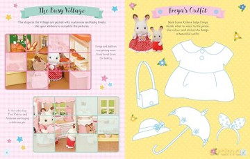 Sylvanian Families: Freya's Spring Picnic Sticker Activity Book: An official Sylvanian Families sticker activity book, with over 400 stickers! [KSIĄŻKA]
