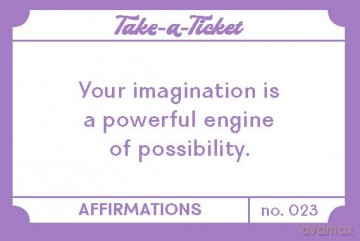 Take-a-Ticket: Affirmations: 200 Tear-Off Pep Talks [KSIĄŻKA]