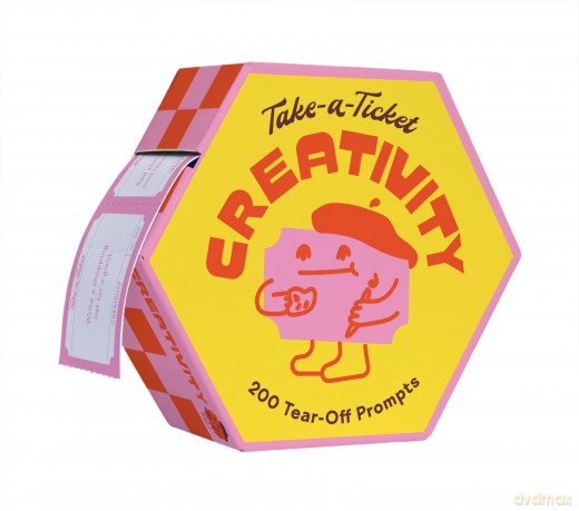 Take-a-Ticket: Creativity: 200 Tear-Off Prompts [KSIĄŻKA]