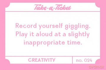 Take-a-Ticket: Creativity: 200 Tear-Off Prompts [KSIĄŻKA]
