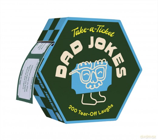 Take-a-Ticket: Dad Jokes: 200 Tear-Off Laughs [KSIĄŻKA]