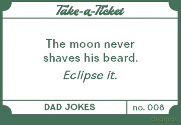 Take-a-Ticket: Dad Jokes: 200 Tear-Off Laughs [KSIĄŻKA]