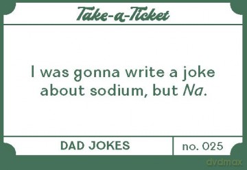 Take-a-Ticket: Dad Jokes: 200 Tear-Off Laughs [KSIĄŻKA]