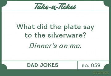 Take-a-Ticket: Dad Jokes: 200 Tear-Off Laughs [KSIĄŻKA]