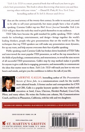 Talk Like Ted: The 9 Public-Speaking Secrets of the World's Top Minds [KSIĄŻKA]