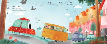 Taxi, Go!: An upbeat, rhyming read-aloud adventure perfect for any car lover [KSIĄŻKA]