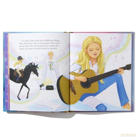 Taylor Swift Ultimate Fan Edition Little Golden Book Biography: 22 Bonus Pages! Stickers! [KSIĄŻKA]