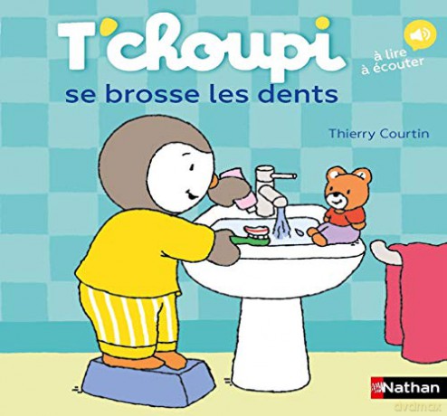 T'choupi se brosse les dents: A lire, a écouter [KSIĄŻKA]