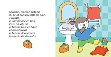 T'choupi se brosse les dents: A lire, a écouter [KSIĄŻKA]