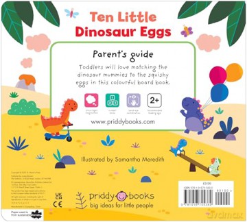 Ten Little Dinosaur Eggs [KSIĄŻKA]