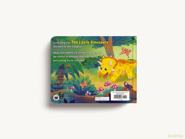 Ten Little Dinosaurs: A Counting Storybook [KSIĄŻKA]