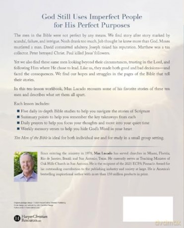 Ten Men of the Bible Updated Edition: How God Used Imperfect People to Change the World [KSIĄŻKA]