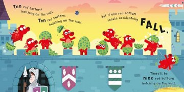 Ten Red Bottoms: A laugh-out-loud rhyming counting book: 2 [KSIĄŻKA]