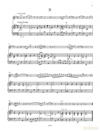 Tessarini: Violin Concerto in G Op.1 No. 3 [KSIĄŻKA]