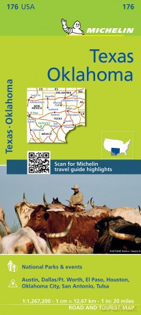 Texas Oklahoma - Zoom Map 176: Map [KSIĄŻKA]