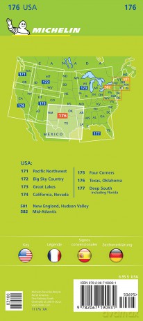 Texas Oklahoma - Zoom Map 176: Map [KSIĄŻKA]