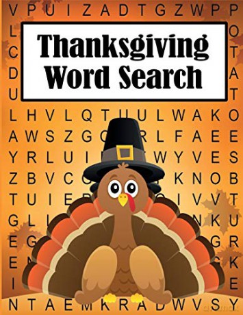Thanksgiving Word Search: 35 Fun, Themed, Large-Print Puzzles for Kids and Adults: 35 Fun, Themes, Large Print Puzzles for Kids and Adults [KSIĄŻKA]