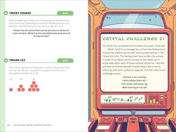 The 100 Best Brain Teasers for Kids: A Mind-Blowing Challenge of Wordplay, Math, and Logic Puzzles [KSIĄŻKA]