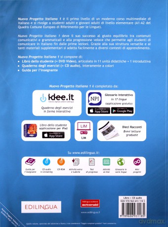 Progetto Italiano Nuovo 1 ćwiczenia [KSIĄŻKA]