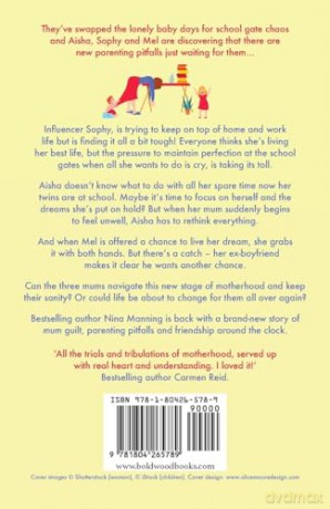 The 6pm Frazzled Mums' Club: A BRAND NEW laugh-out-loud, relatable read from bestseller Nina Manning [KSIĄŻKA]