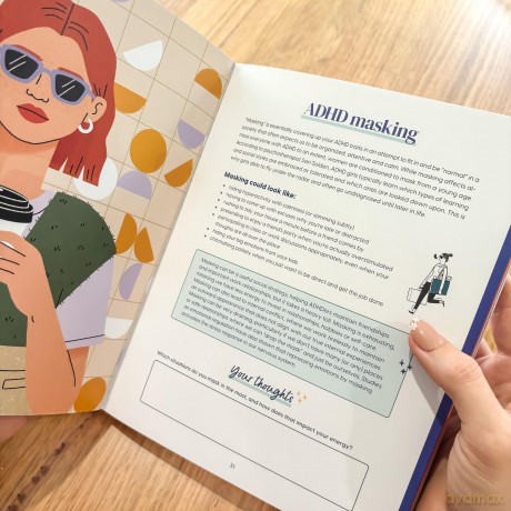 The ADHD Focus Friend: A Planning + Productivity Workbook [KSIĄŻKA]
