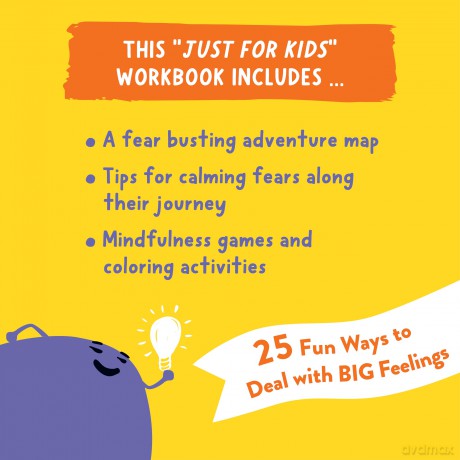 The Anxiety Busting Workbook for Kids: Fun CBT Activities to Squash Your Fears and Worries [KSIĄŻKA]