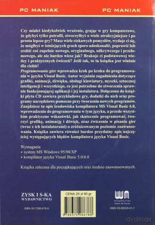 Programowanie gier + CD [KSIĄŻKA]
