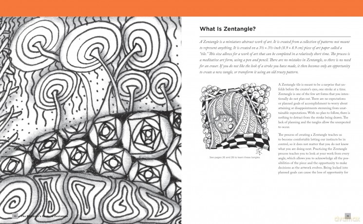 The Beginner's Guide to Zentangle: A Month-Long Course in Creative Drawing for Relaxation, Inspiration, and Fun! [KSIĄŻKA]
