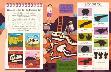 The Big, Big Dinosaur Dig [KSIĄŻKA]