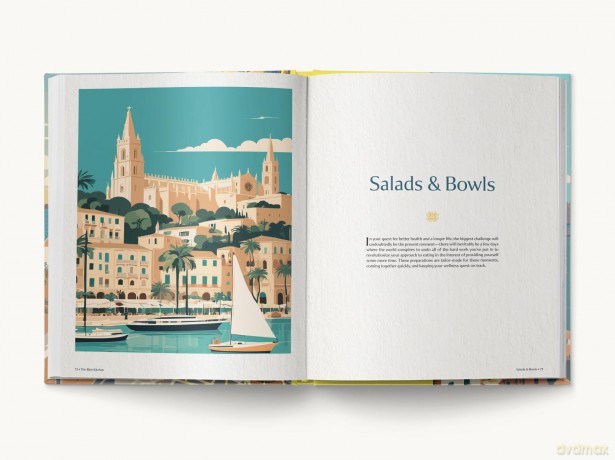 The Blue Kitchen: 100+ Recipes from the Happiest, Healthiest Corners of the World [KSIĄŻKA]