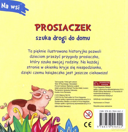 Prosiaczek szuka drogi do domu [KSIĄŻKA]