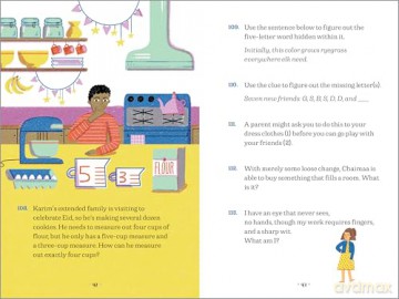 The Challenging Riddle Book for Kids: Fun Brain-Busters for Ages 9-12 [KSIĄŻKA]