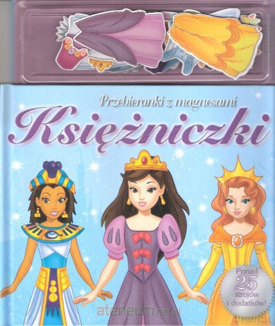 Przebieranka magnetyczna - Księżniczki [KSIĄŻKA]