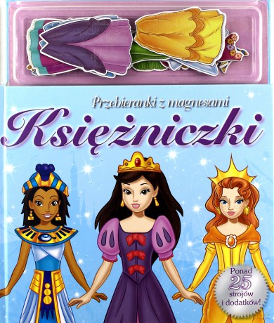 Przebieranka magnetyczna - Księżniczki [KSIĄŻKA]